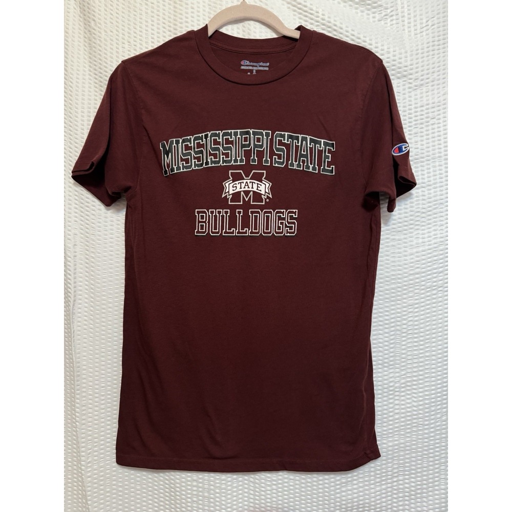 Champion Mississippi State Bulldogs Maroon Graphic Tee SIZE  small